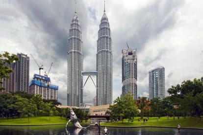 Take a stroll in KLCC Park