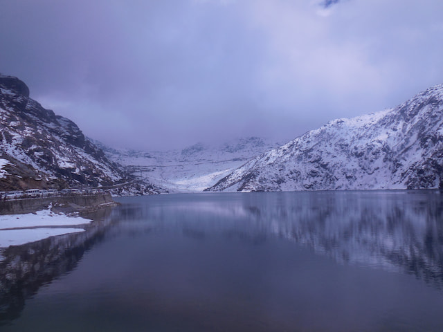 Tshangu Lake - The Glacial Lake Of Sikkim