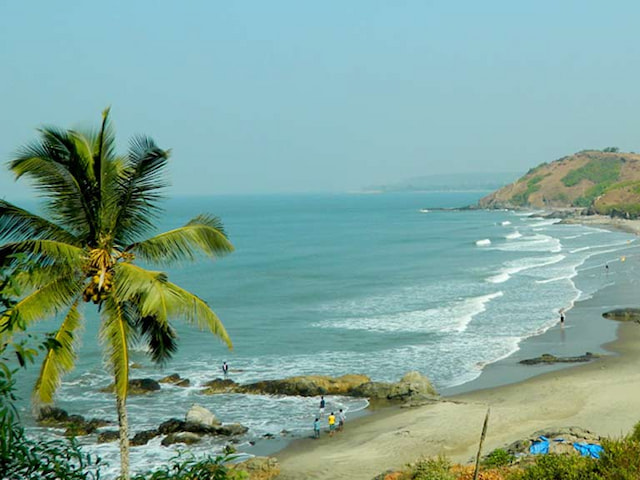 Vagator Beach In Goa