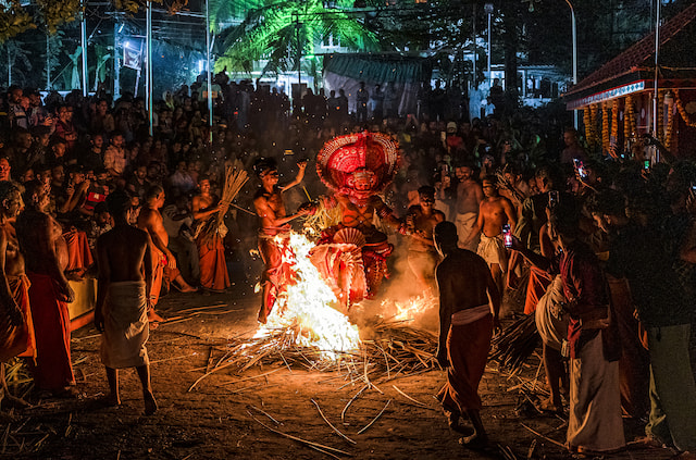 Witness The Vibrant Theyyam Festival