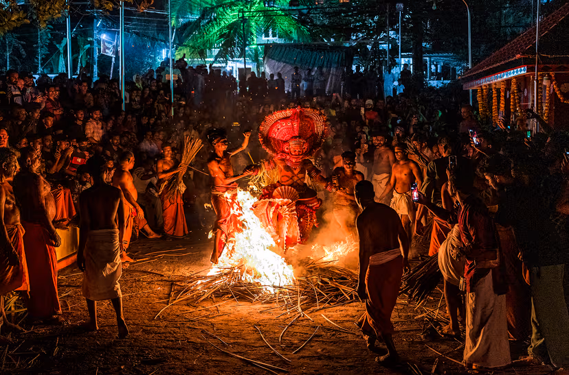 Witness The Vibrant Theyyam Festival