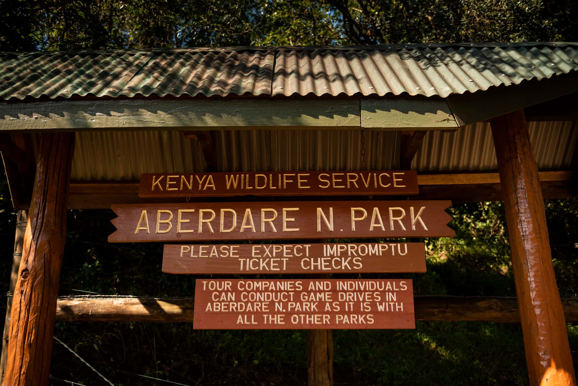 Aberdare National Park in All of Africa