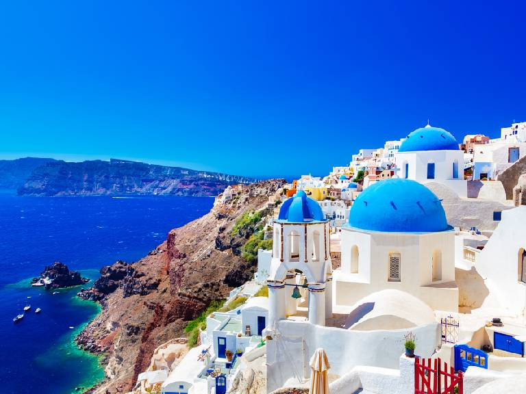 Admire the architecture in Santorini 1