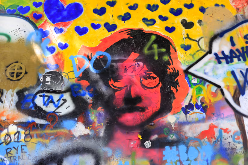 Get a chance to visit the amazing Lennon Wall