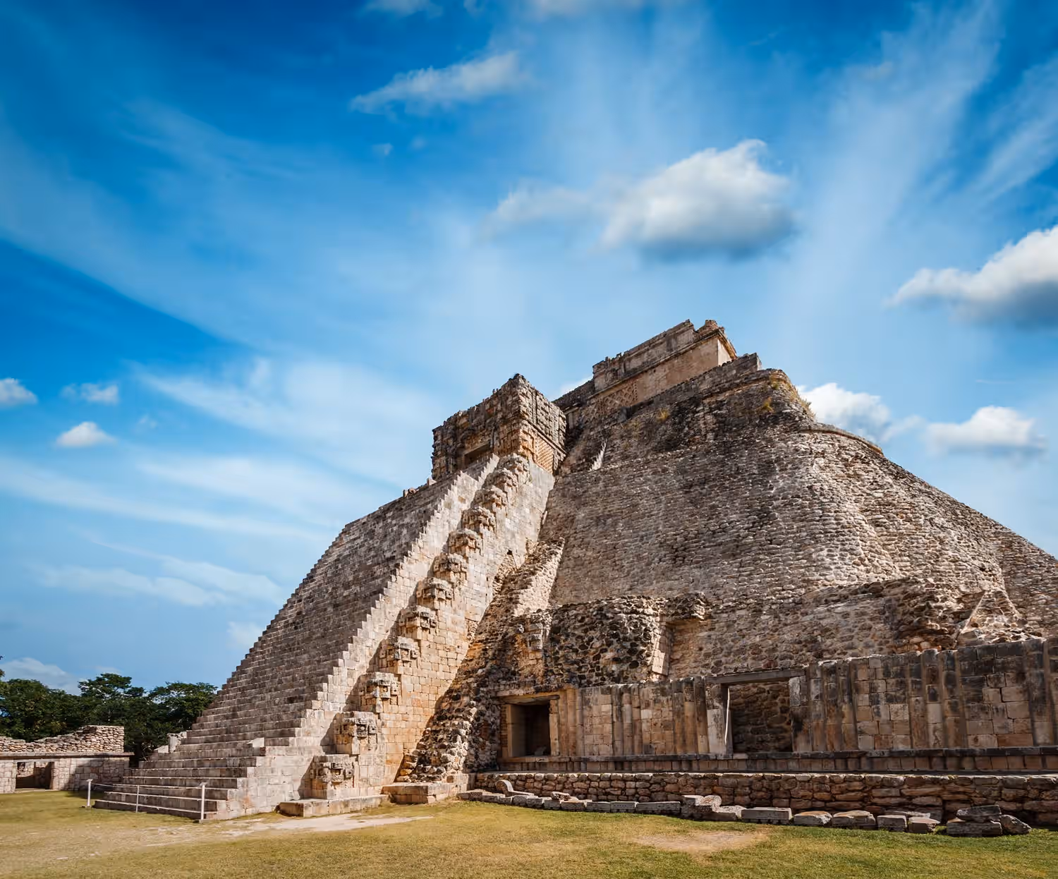 Catch a glimpse of Mayan ruins in Yucatan in Mexico