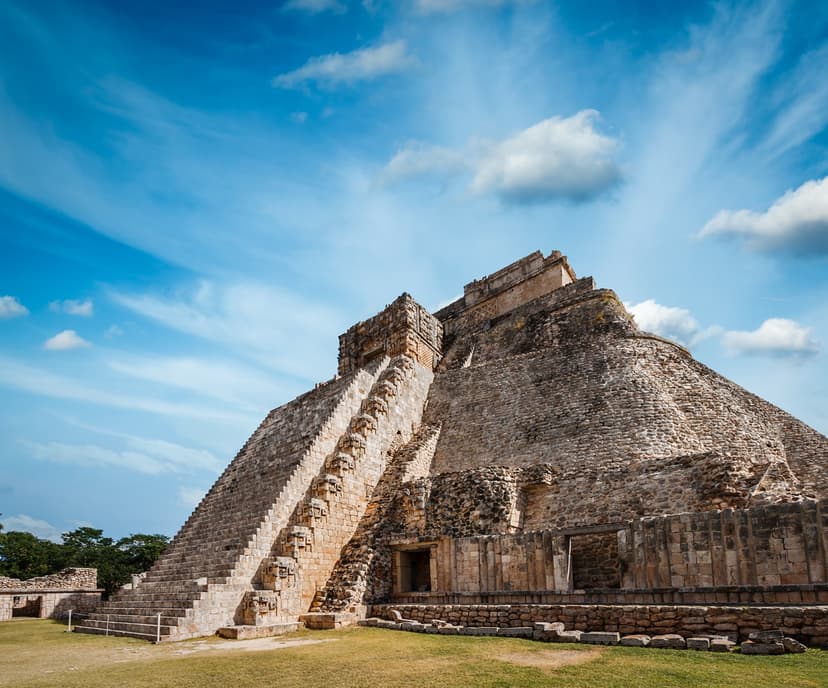 Catch a glimpse of Mayan ruins in Yucatan
