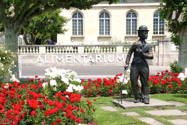Charlie Chaplin Statue In Switzerland in Switzerland - Paris