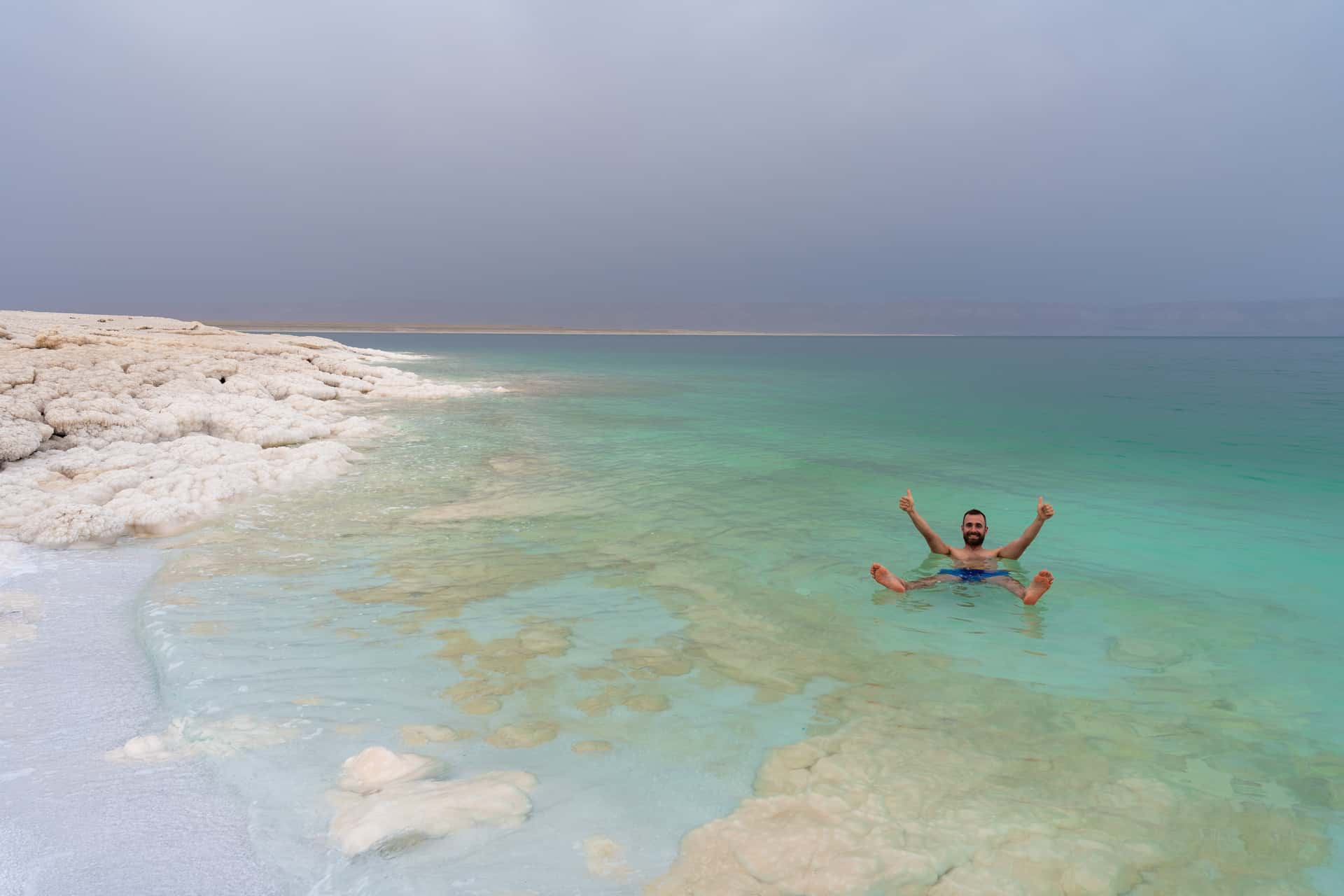 Float In The Dead Sea in Israel - Jordan