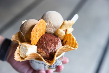 Gelato Ice Cream At Gelatissimo
