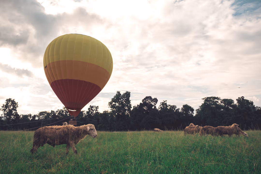 Hot Air Ballooning in Dambulla