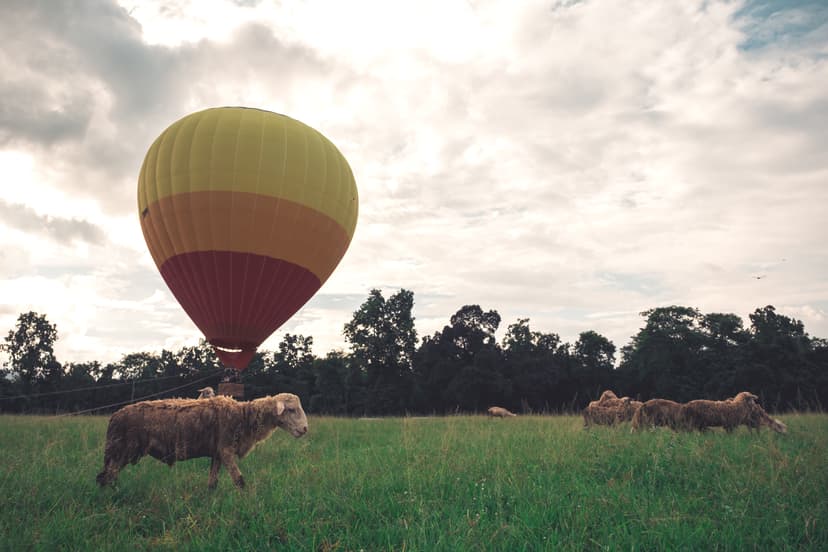 Hot Air Ballooning in Dambulla