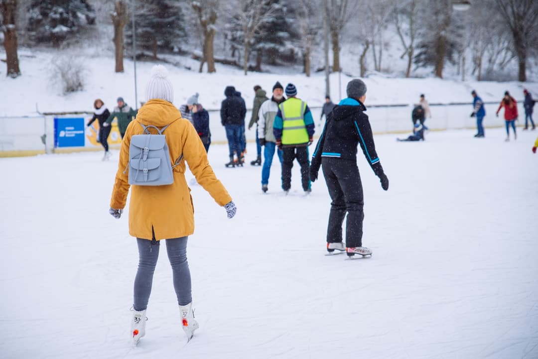 Ice Skate On Lake Louise