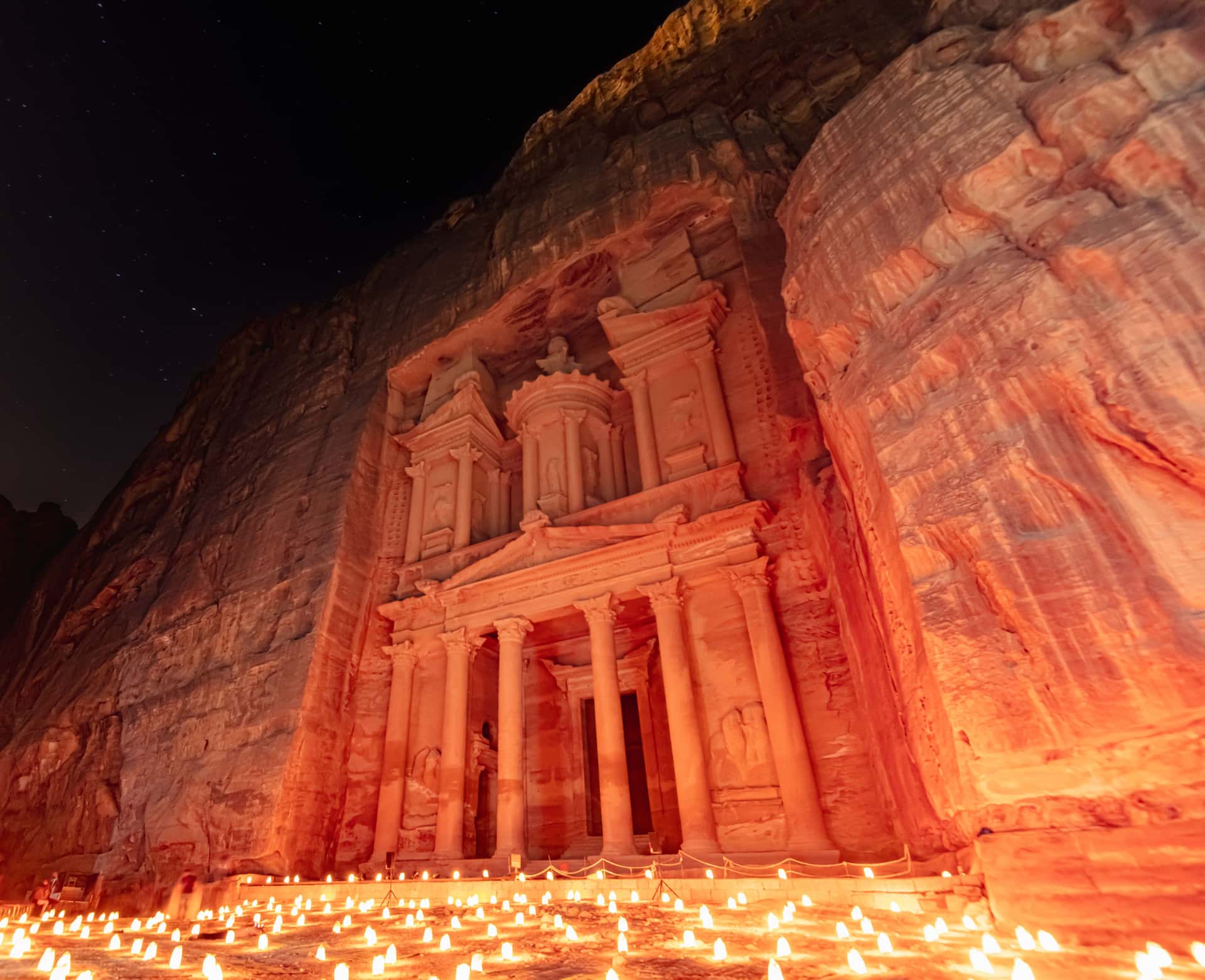 See Petra By Night in Israel - Jordan