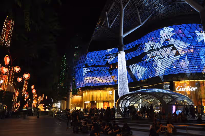 Orchard Road in Singapore - Malaysia