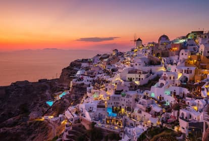 Santorini Shore Excursion:Tour Of Thira Volcano And Hot Springs