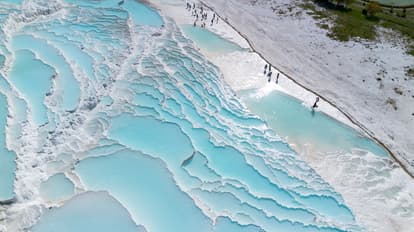 Soak Your Feet In Pamukkale Travertines