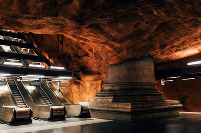 Visit The Underground Art Galleries In The Stockholm Metro