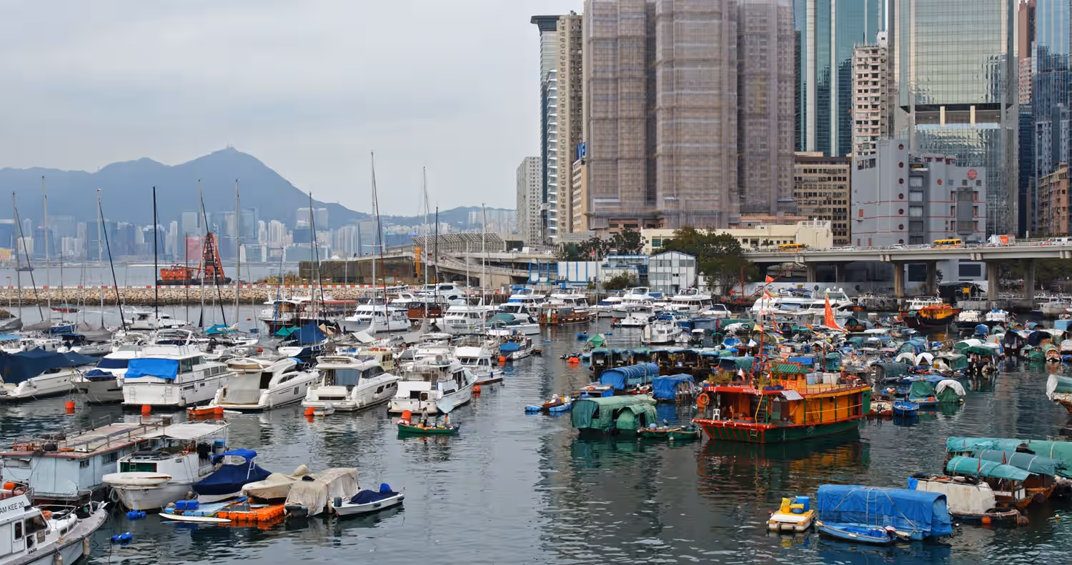Take A Cruise Around The Harbour in Hong Kong