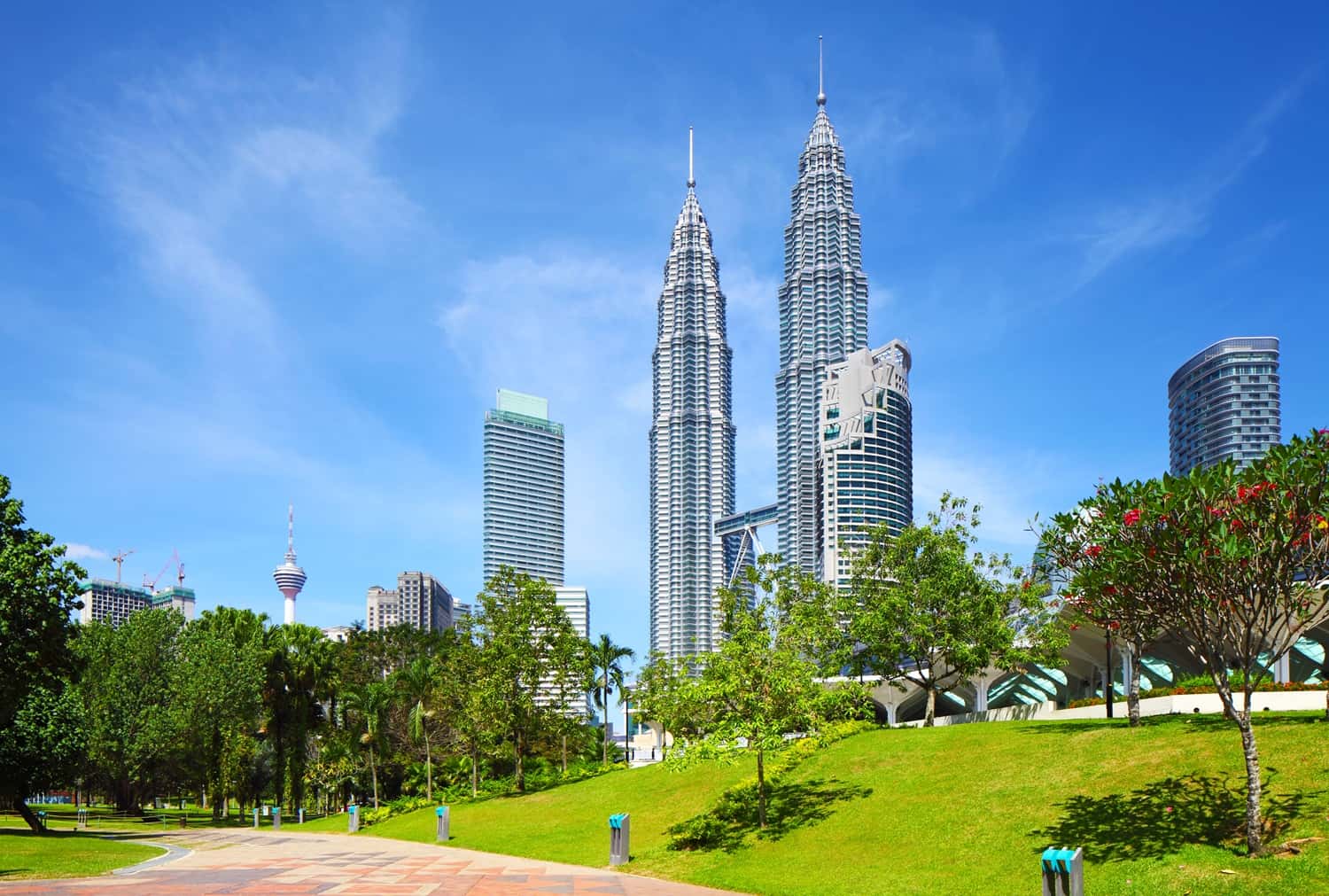 Take a stroll in KLCC Park in Singapore - Malaysia