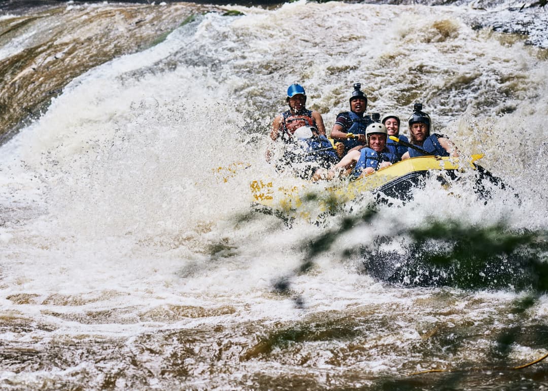 River Raft at Tana River