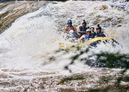 River Raft at Tana River