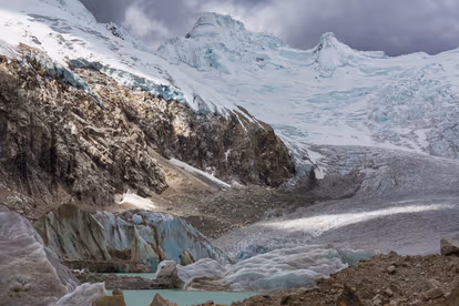 Trekking to Kolahoi Glacier