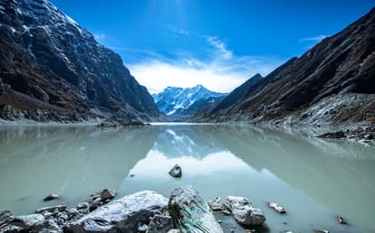 Tshangu Lake - The Glacial Lake Of Sikkim