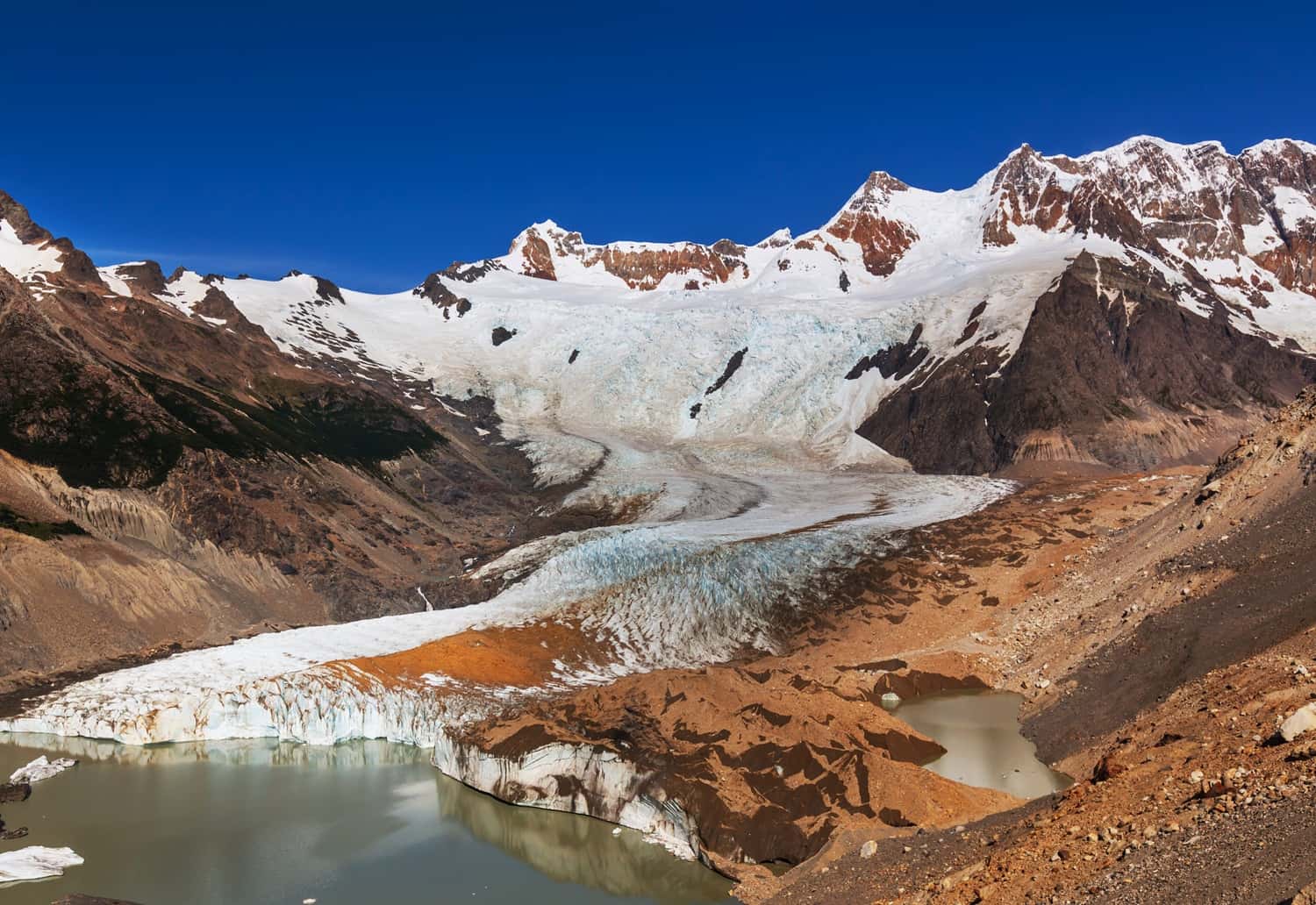 View of Thajiwas Glacier in Kashmir