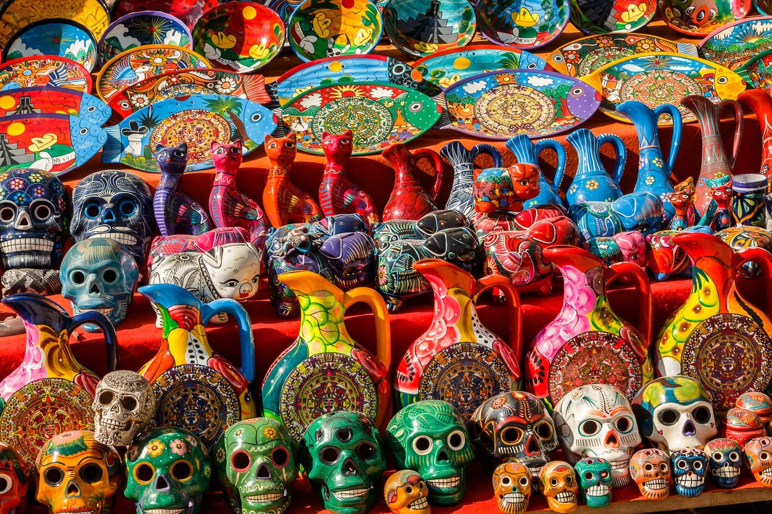 Visit a traditional Mexican market in Mexico