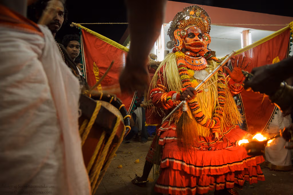 Witness The Vibrant Theyyam Festival